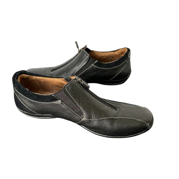 Naturalizer Women Black Slip On Leather Shoes Size 9.5 - Picture 1 of 8